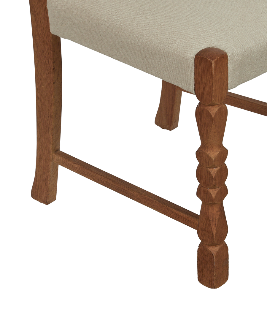 Vintage Henning Style Chair - Spire from Denmark made of Upholstery