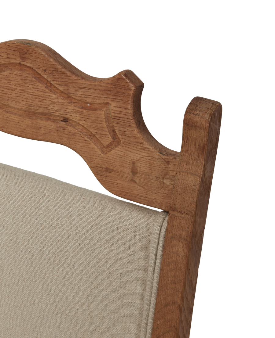 Vintage Henning Style Chair - Spire from Denmark made of Upholstery