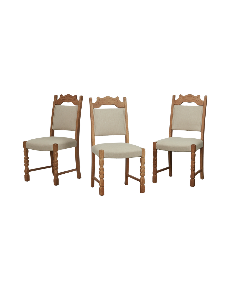 Vintage Henning Style Chair - Spire from Denmark made of Upholstery