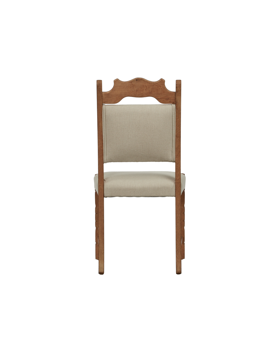Vintage Henning Style Chair - Spire from Denmark made of Upholstery