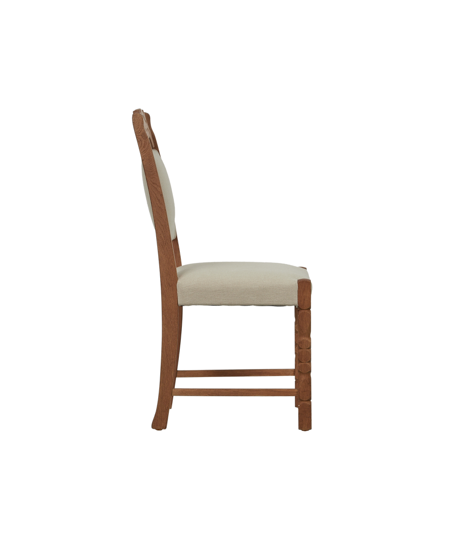 Vintage Henning Style Chair - Spire from Denmark made of Upholstery