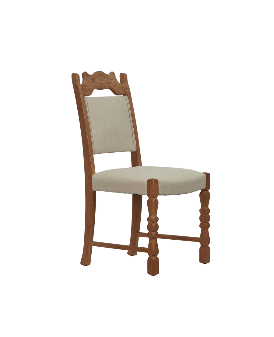 Vintage Henning Style Chair - Spire from Denmark made of Upholstery