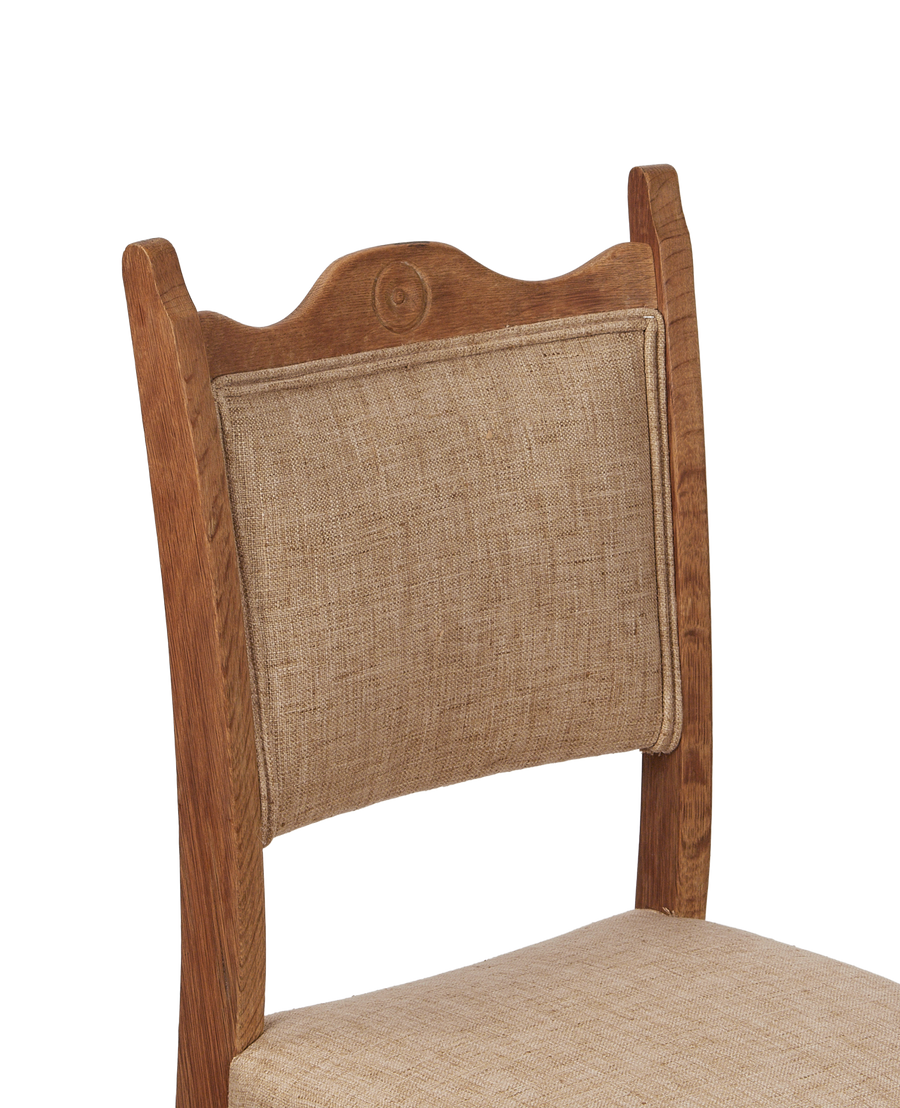 Vintage Henning Style Chair - Circle from Denmark made of Upholstery