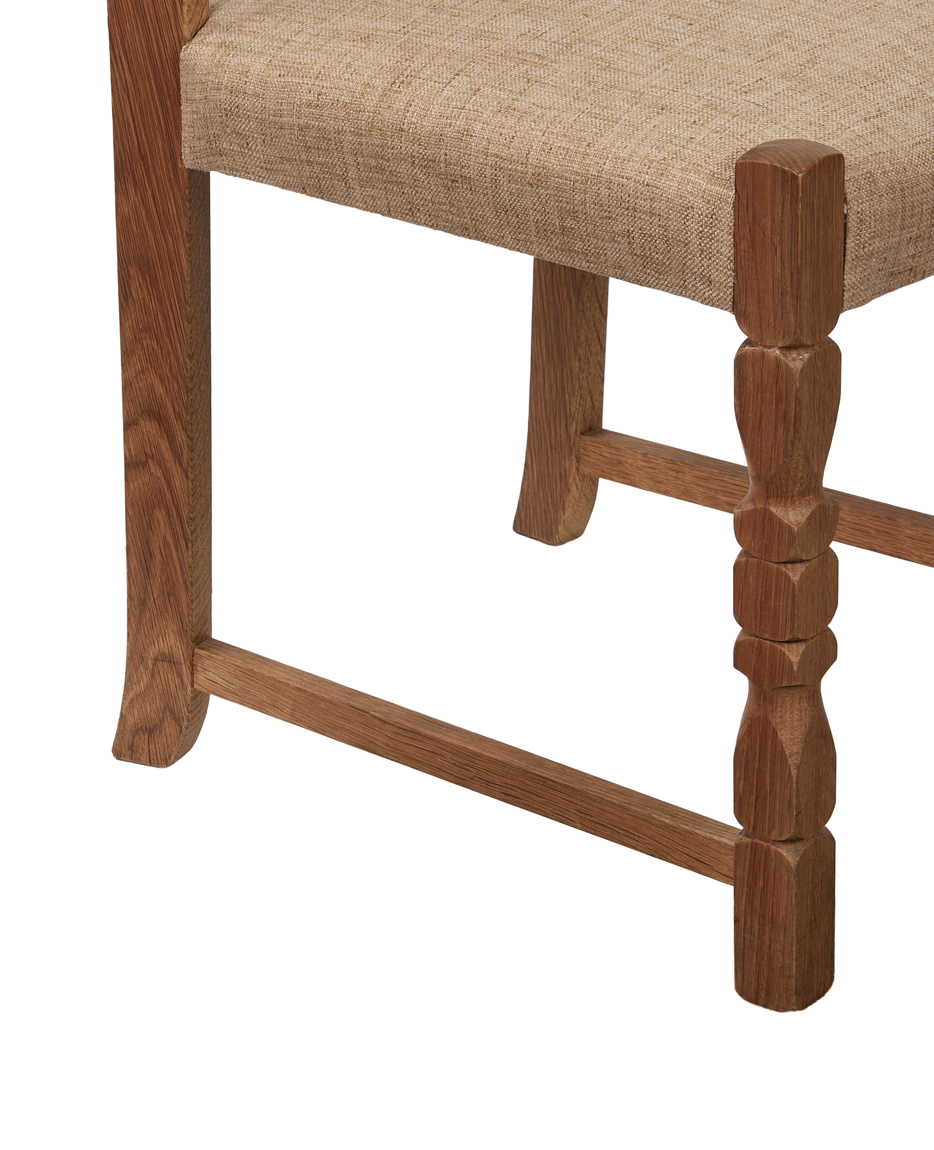 Vintage Henning Style Chair - Circle from Denmark made of Upholstery