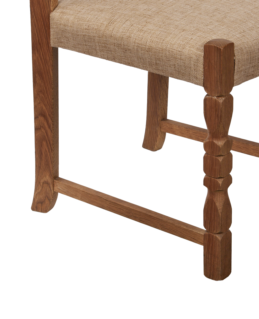 Vintage Henning Style Chair - Circle from Denmark made of Upholstery