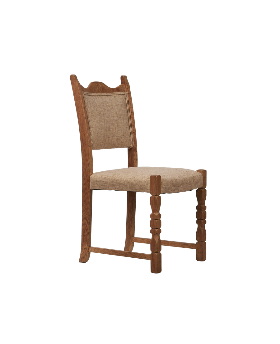 Vintage Henning Style Chair - Circle from Denmark made of Upholstery
