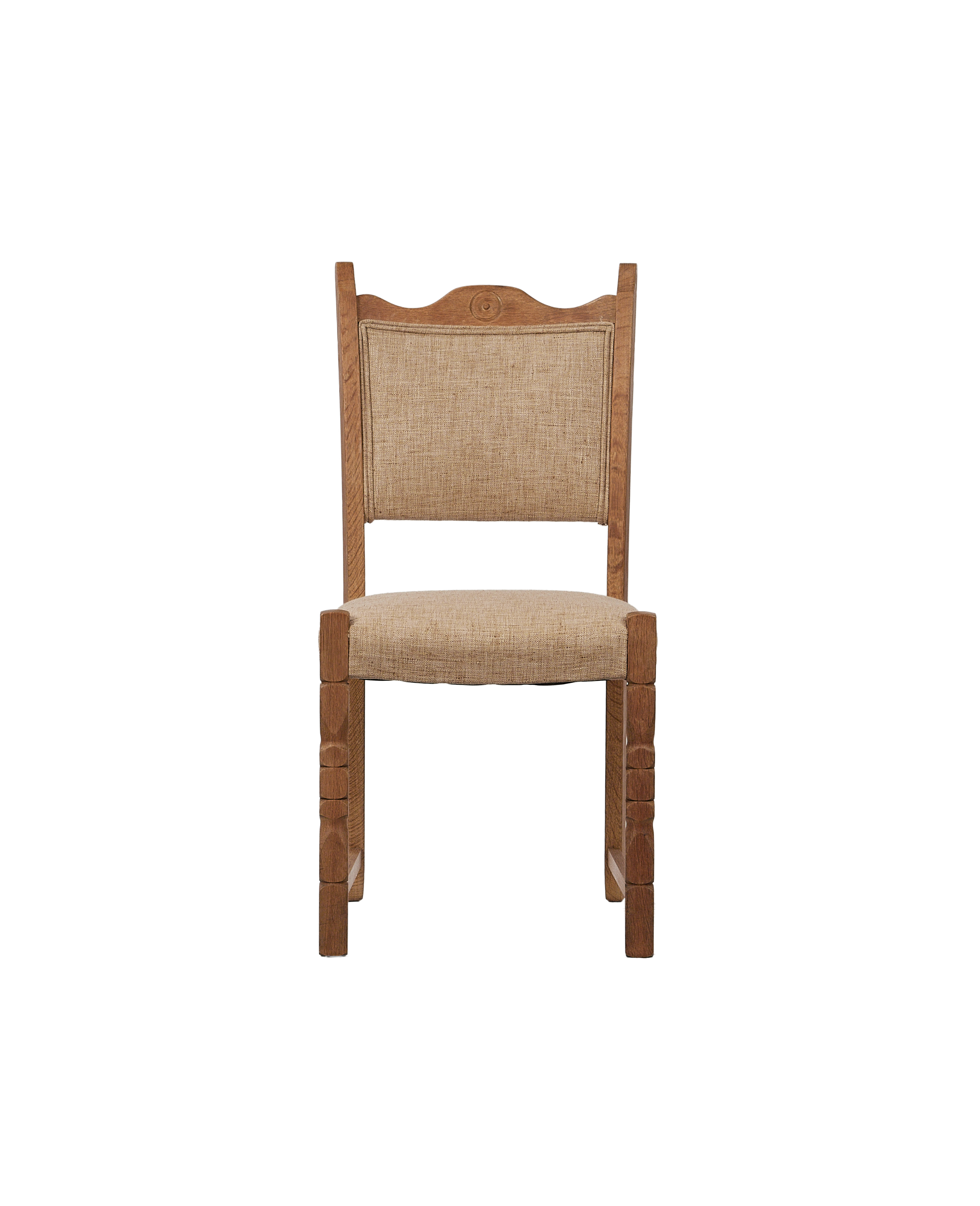 Vintage Henning Style Chair - Circle from Denmark made of Upholstery