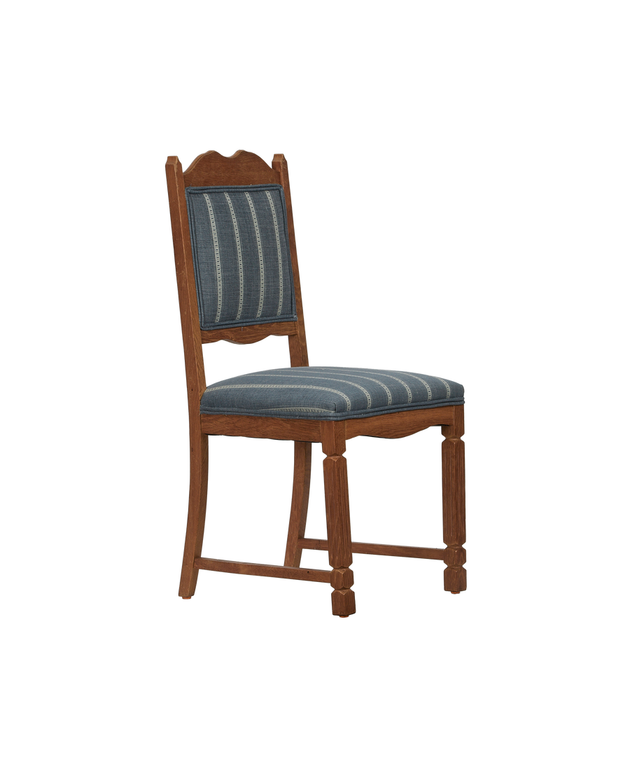 Vintage Henning Style Chair - Hallier from Denmark made of Upholstery