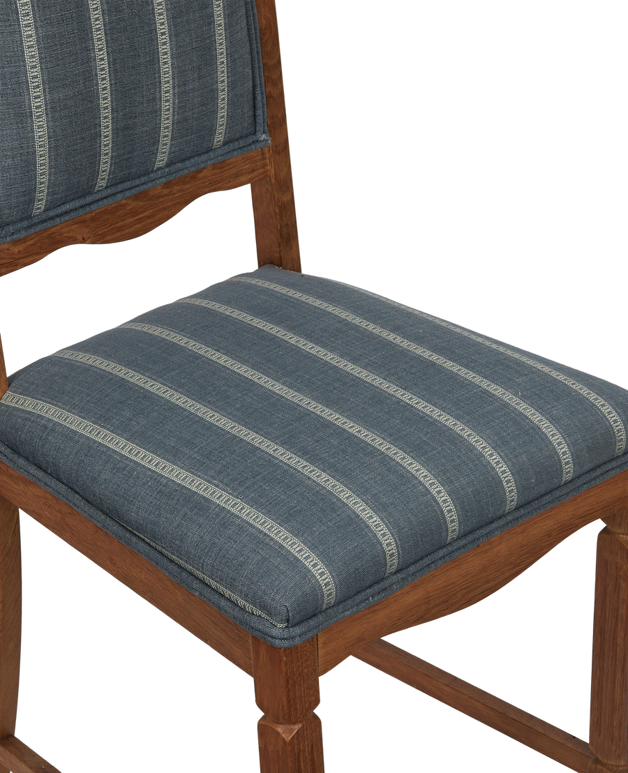 Vintage Henning Style Chair - Hallier from Denmark made of Upholstery