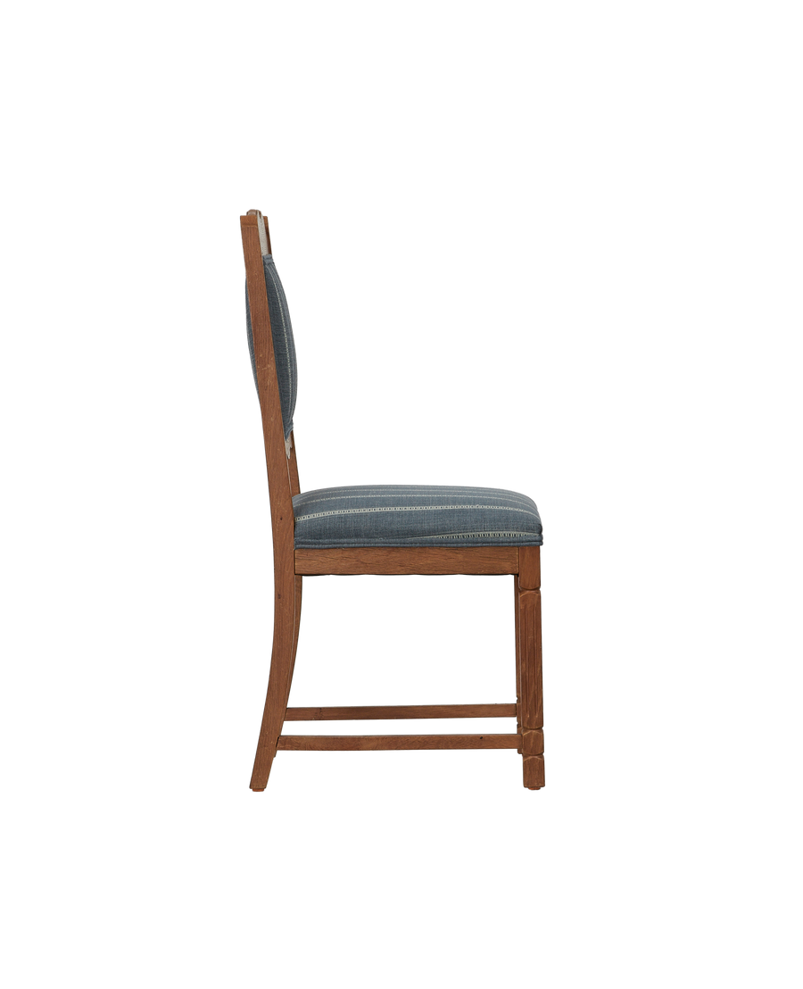 Vintage Henning Style Chair - Hallier from Denmark made of Upholstery