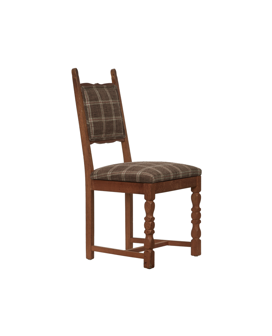Vintage Henning Style Chair - Chateau from Denmark made of Upholstery