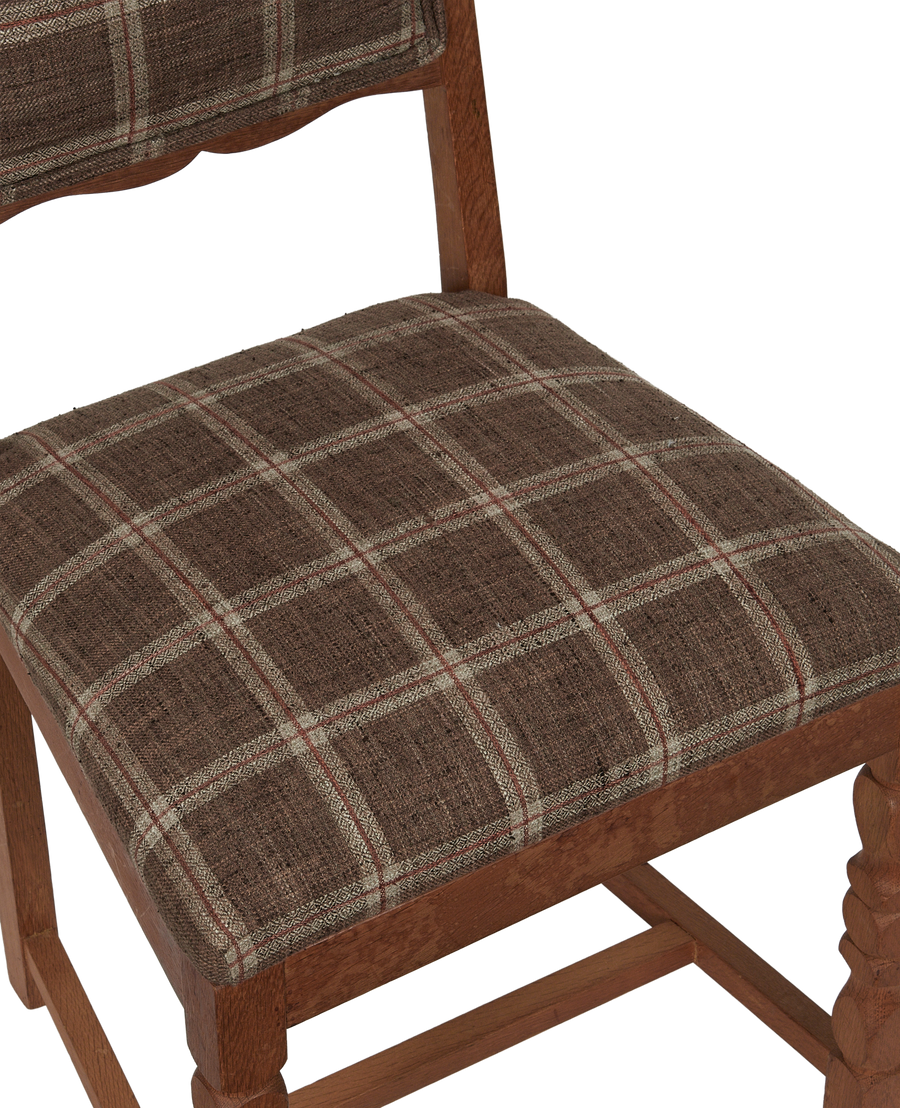 Vintage Henning Style Chair - Chateau from Denmark made of Upholstery