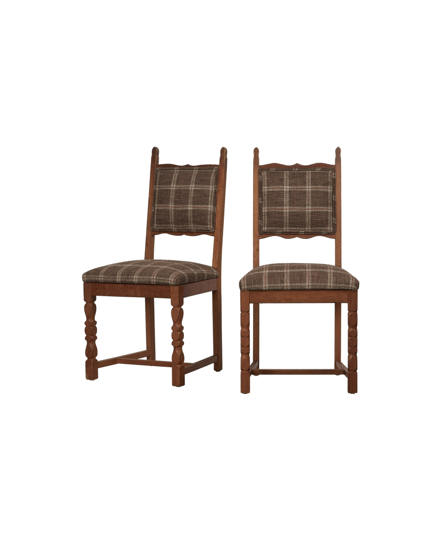 Vintage Henning Style Chair - Chateau from Denmark made of Upholstery