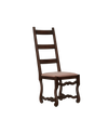Mutton Foot Chairs - Red Check