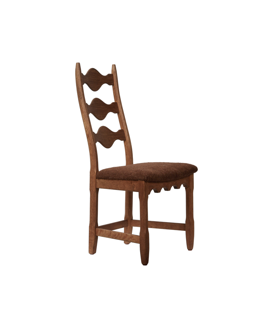 Vintage Henning Chair - Ladder Heirloom Brown from Denmark made of Wood