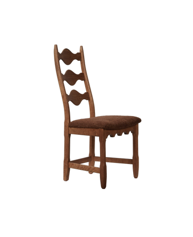 Vintage Henning Chair - Ladder Heirloom Brown from Denmark made of Wood