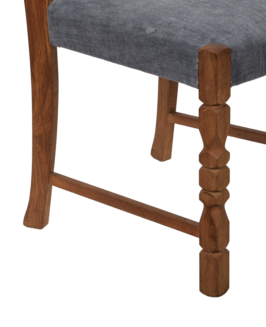 Vintage Henning Style Chair - Coronette from Denmark made of Upholstery