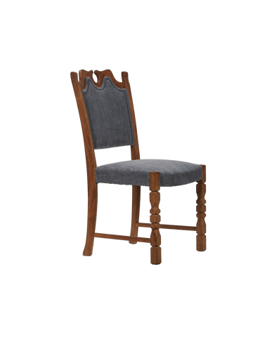 Vintage Henning Style Chair - Coronette from Denmark made of Upholstery