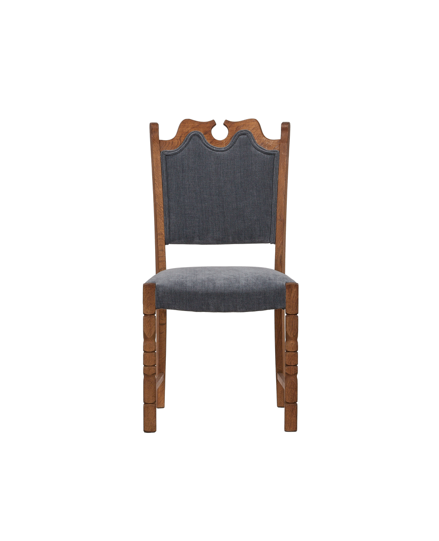Vintage Henning Style Chair - Coronette from Denmark made of Upholstery
