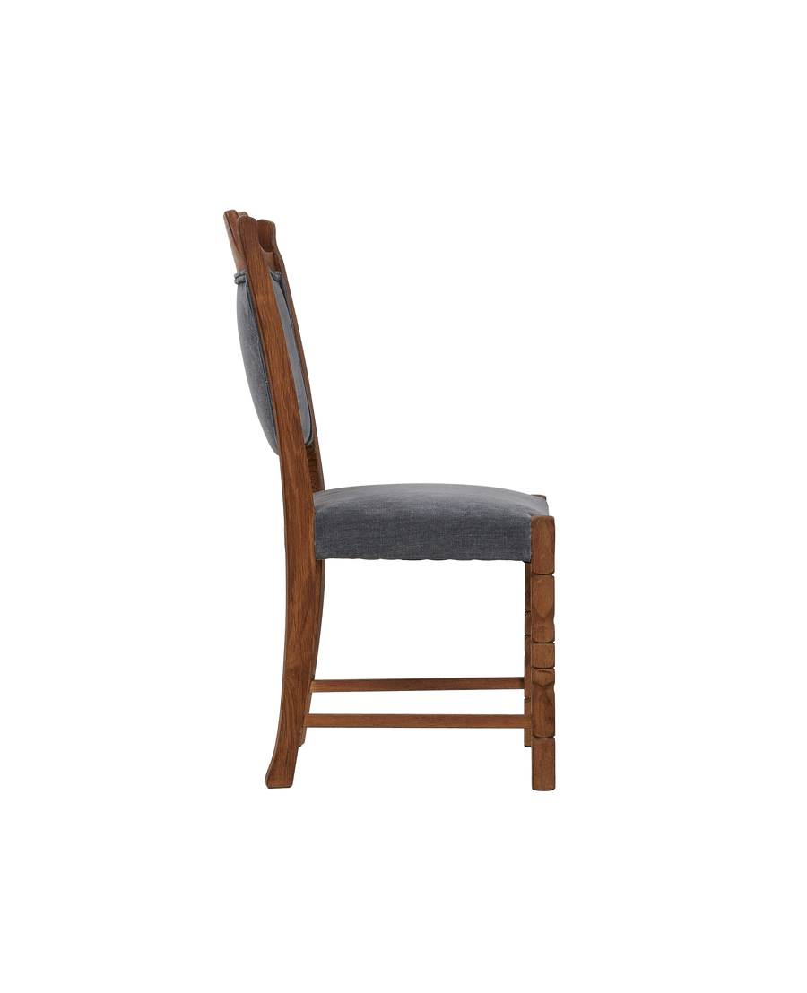 Vintage Henning Style Chair - Coronette from Denmark made of Upholstery