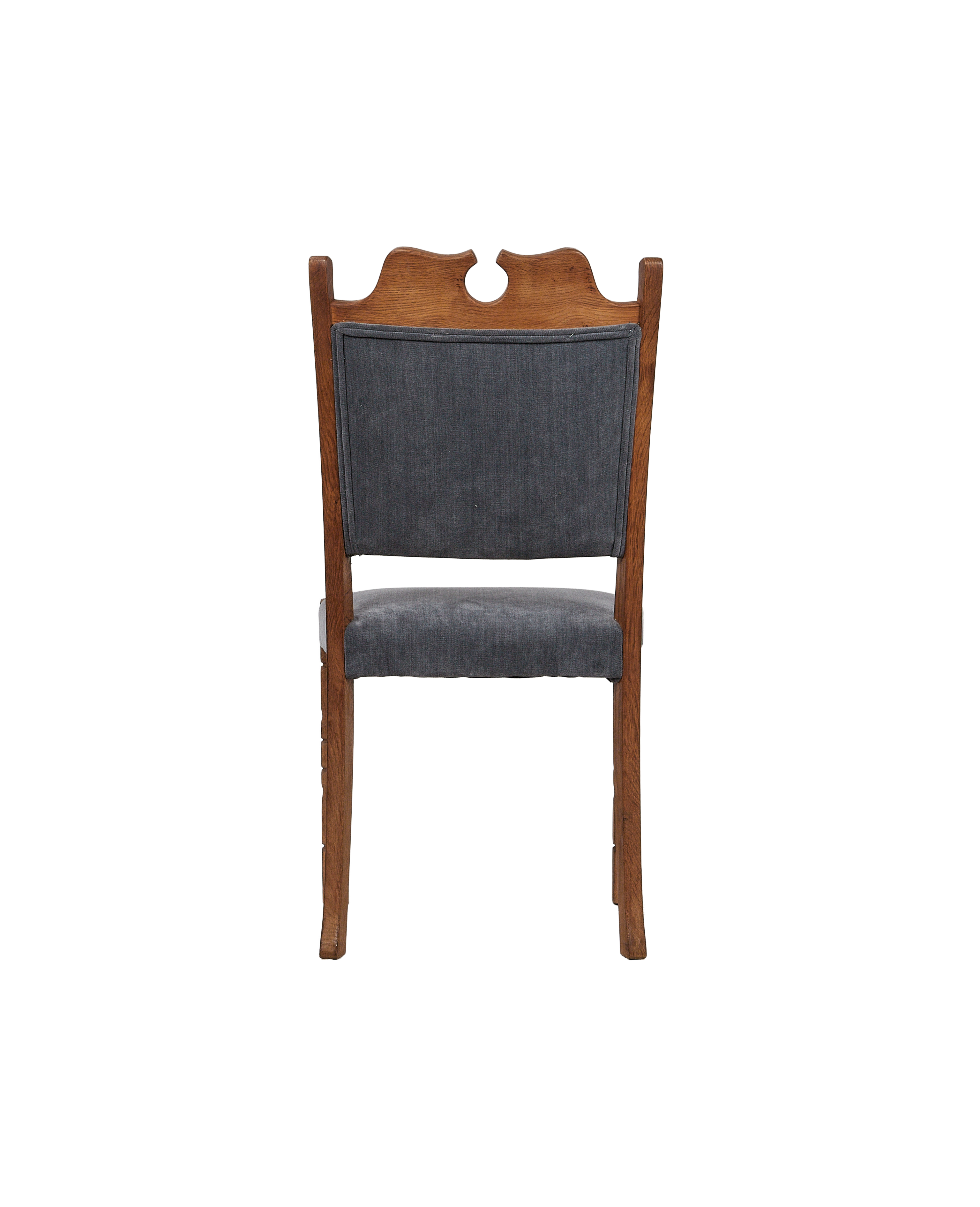 Vintage Henning Style Chair - Coronette from Denmark made of Upholstery