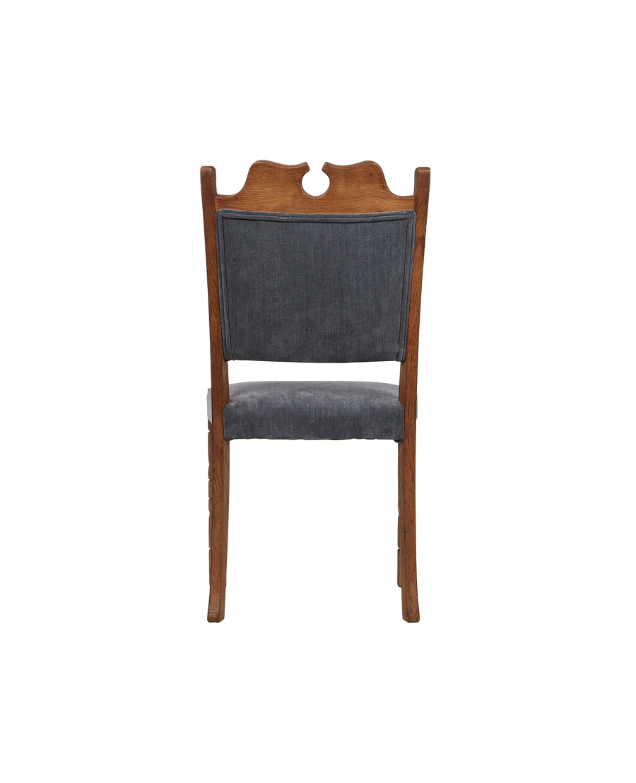 Vintage Henning Style Chair - Coronette from Denmark made of Upholstery