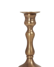 Ambiance Brass Taper Candlestick - Deux