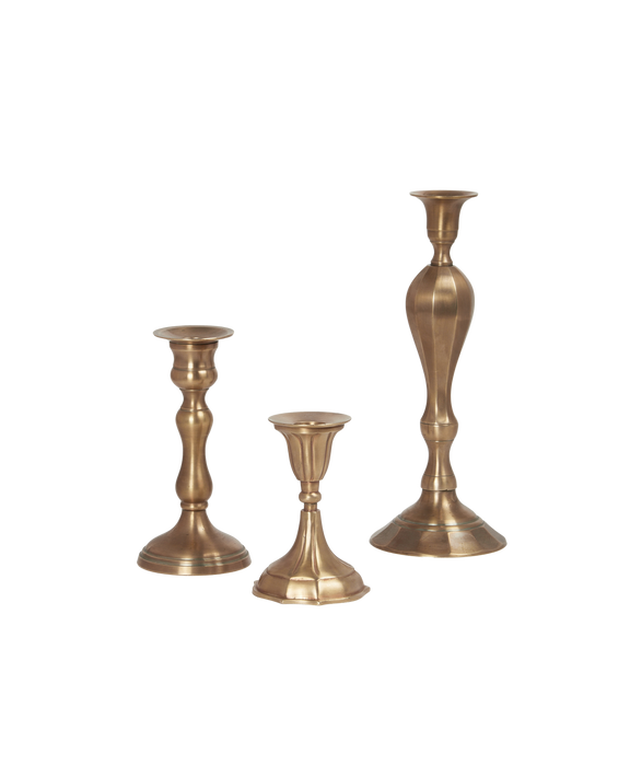 Ambiance Brass Taper Candlestick - Un