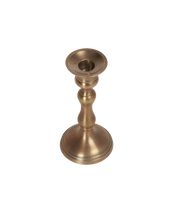 Ambiance Brass Taper Candlestick - Deux