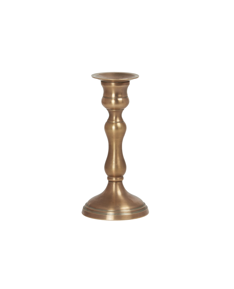 Ambiance Brass Taper Candlestick - Deux