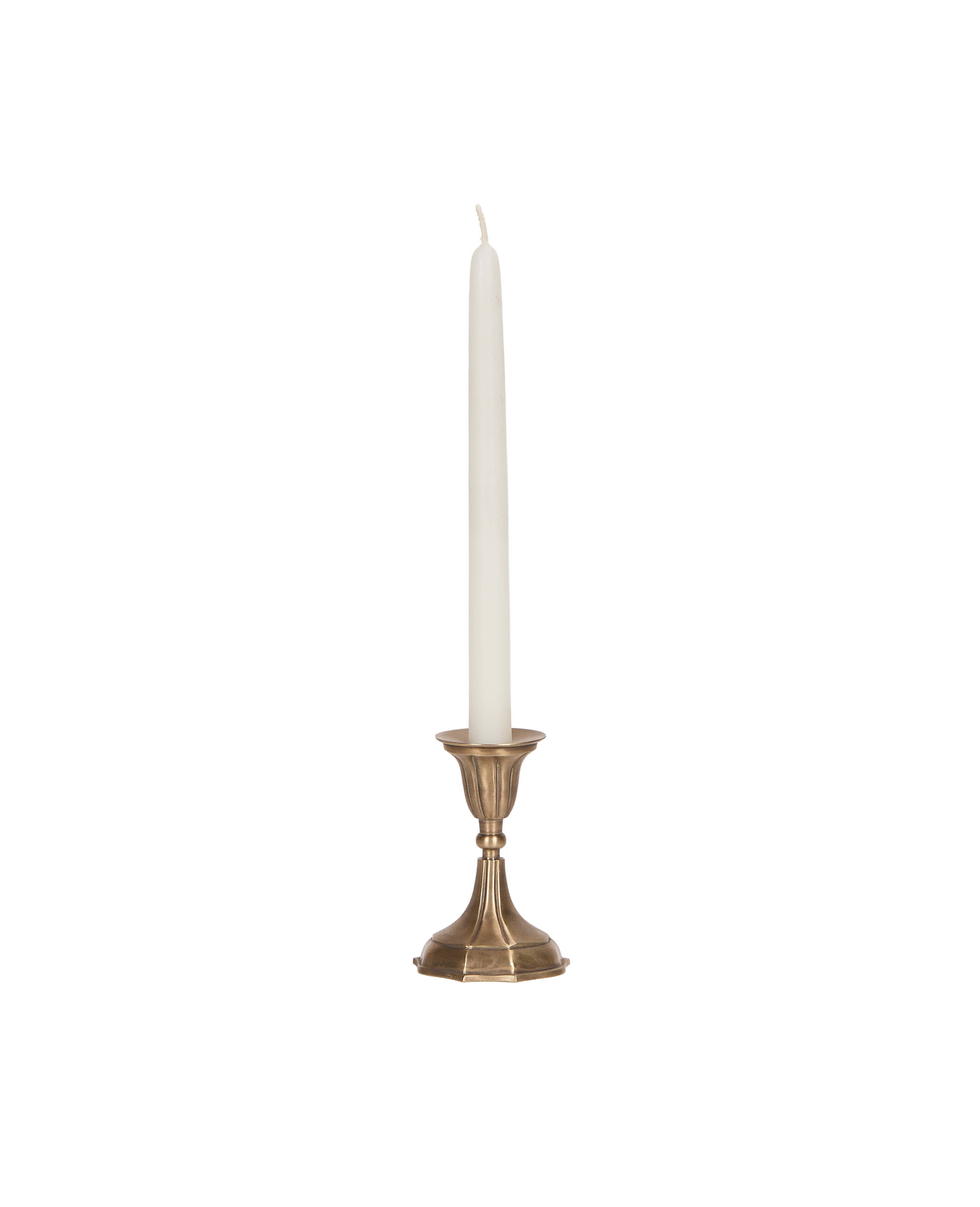 Ambiance Brass Taper Candlestick - Un