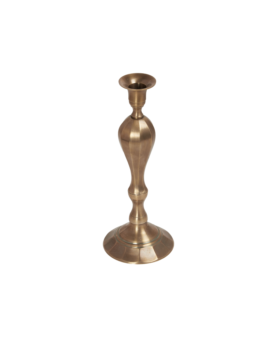 Ambiance Brass Candlestick - Trois