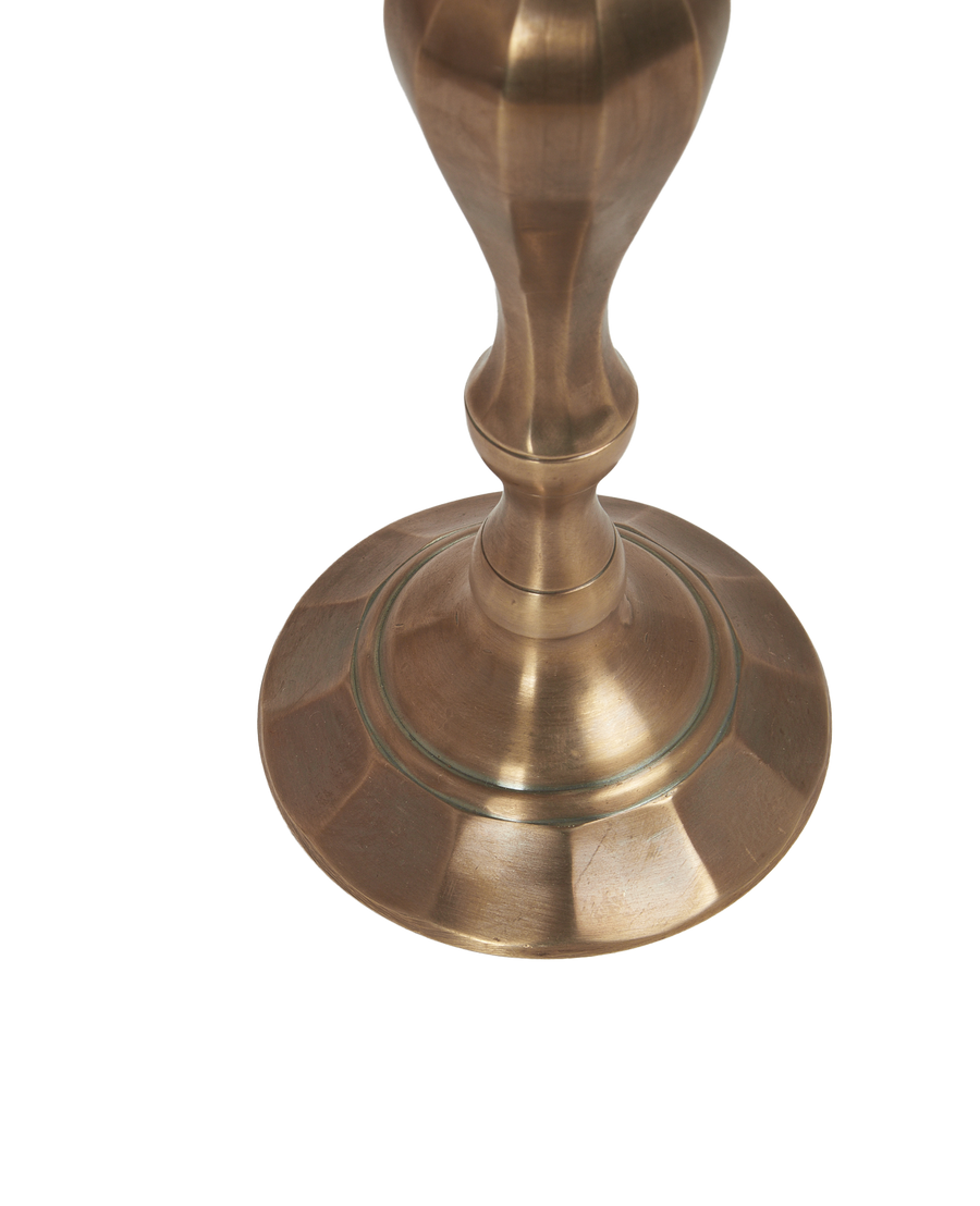 Ambiance Brass Candlestick - Trois