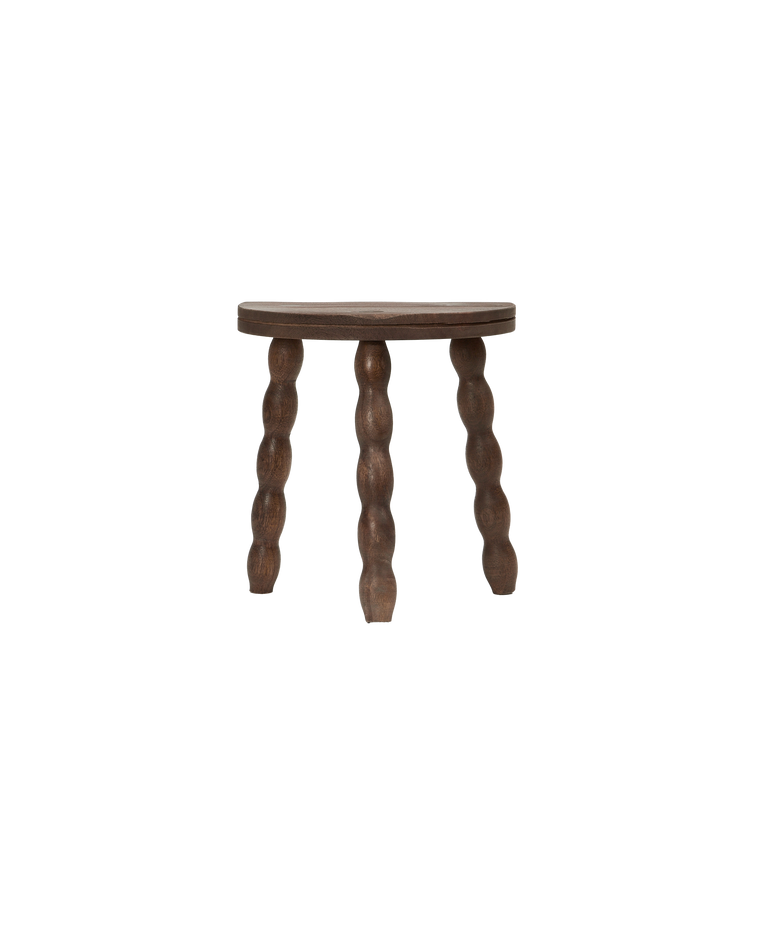 Milking Stool Petite Demi - Merlot