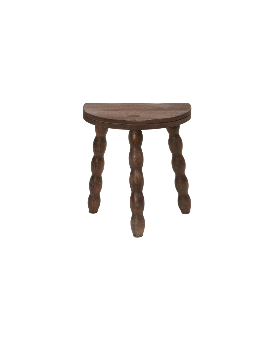 Milking Stool Petite Demi - Merlot