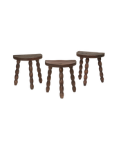Milking Stool Petite Demi - Merlot