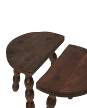 Milking Stool Petite Demi - Merlot