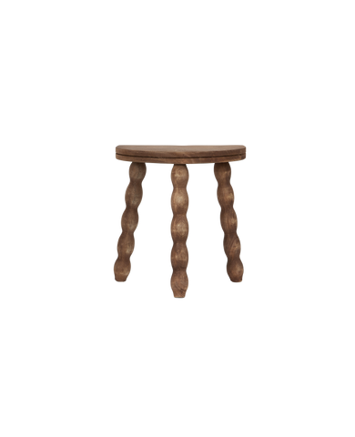 Designed Milking Stool Petite Demi - Sauvignon from India made of Wood