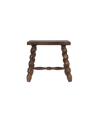 Milking Stool Petite Rectangle - Merlot