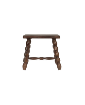 Milking Stool Petite Rectangle - Merlot