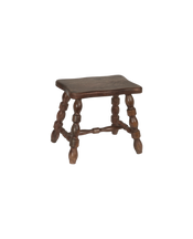 Milking Stool Petite Rectangle - Merlot