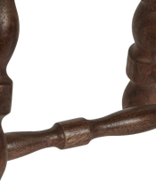 Milking Stool Petite Rectangle - Merlot