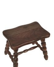 Milking Stool Petite Rectangle - Merlot