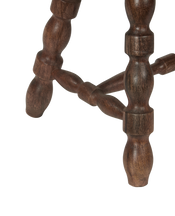 Milking Stool Petite Rectangle - Merlot