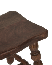 Milking Stool Petite Rectangle - Merlot