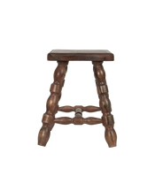 Milking Stool Petite Rectangle - Merlot