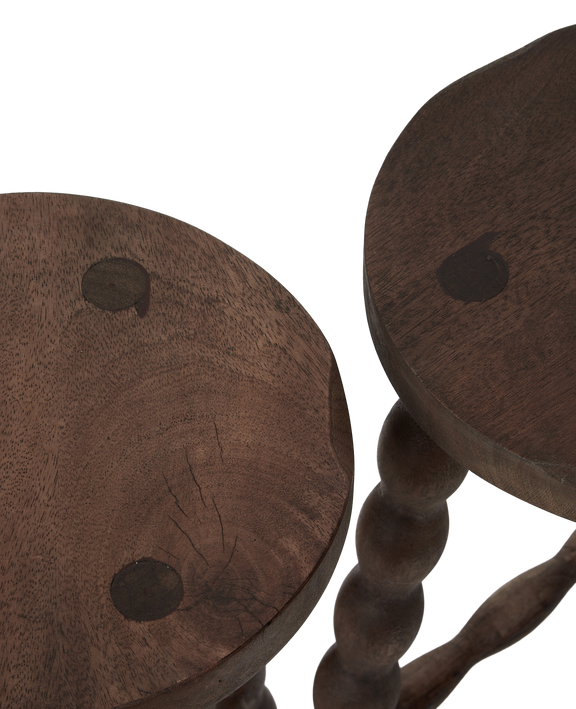 Milking Stool Classic Deux - Merlot