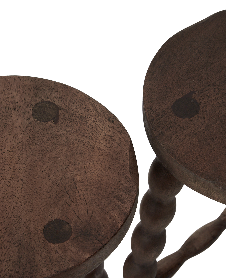 Milking Stool Classic Deux - Merlot