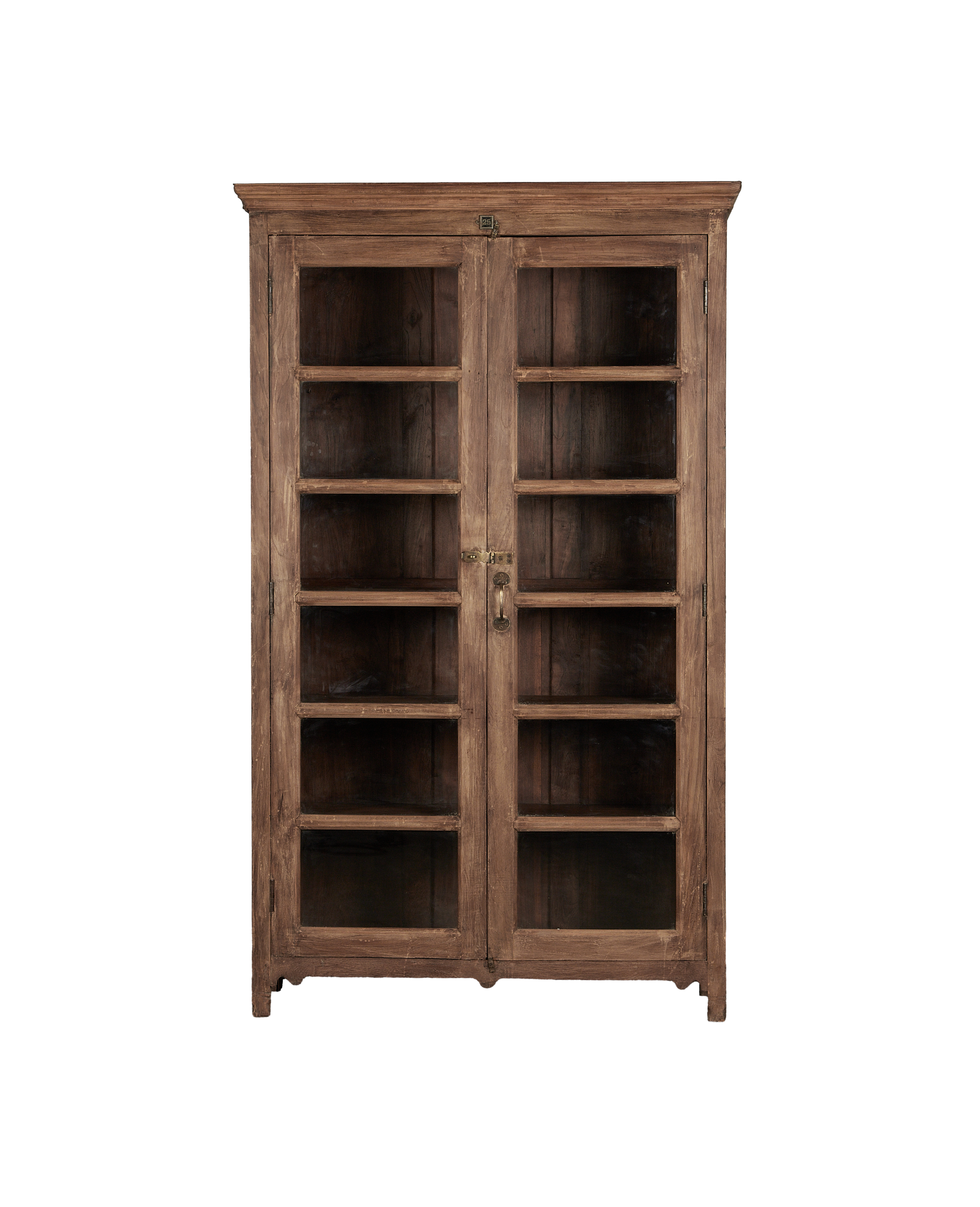 Vintage Wood Cabinet - Natural from India made of Wood