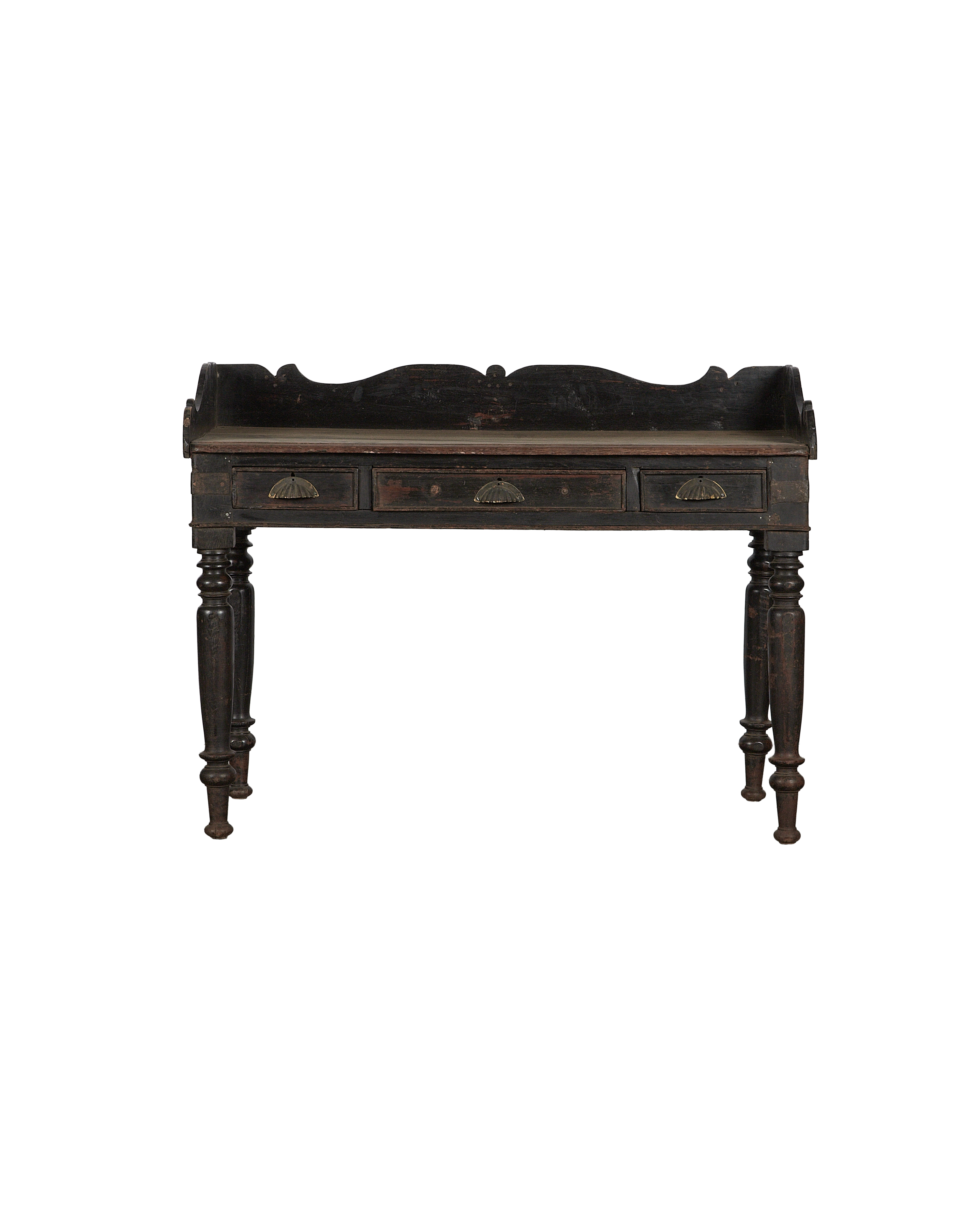 Vintage Wood Desk - Natural from India made of Wood